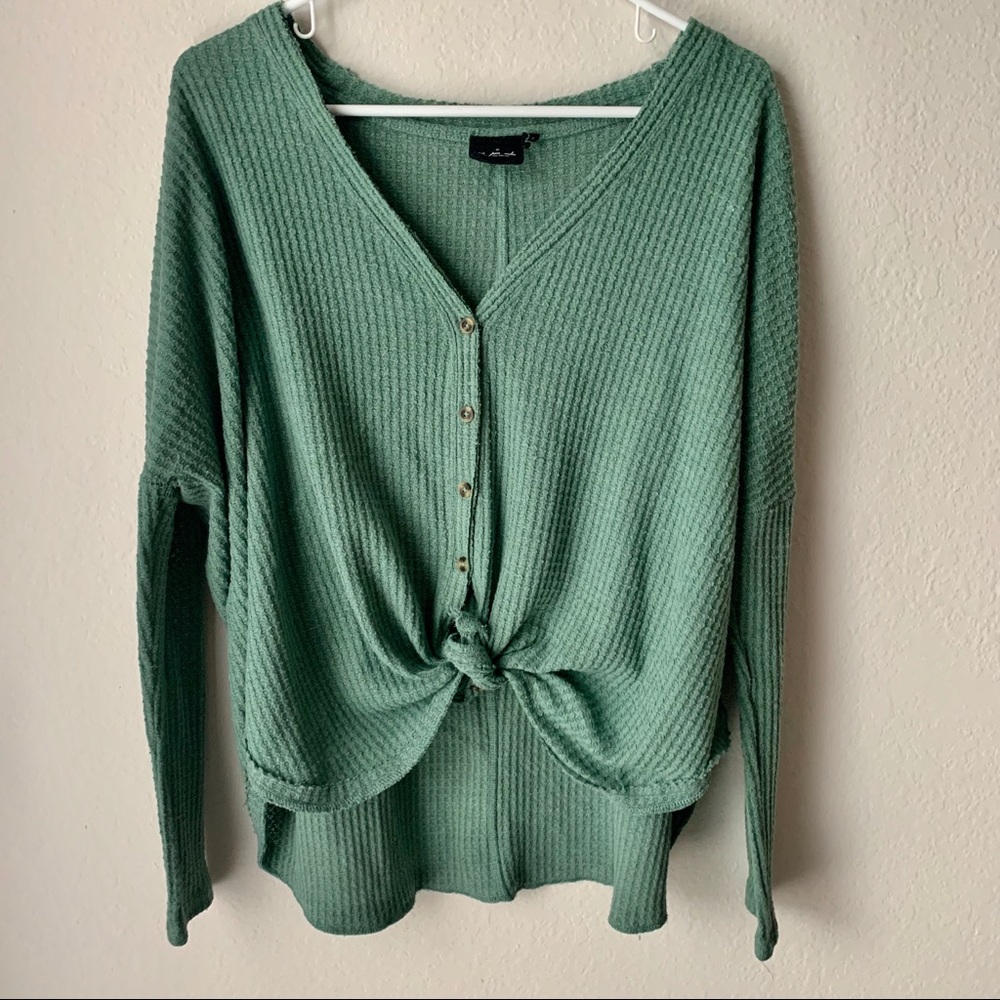 Urban Outfitters Out From Under Button-Front Top